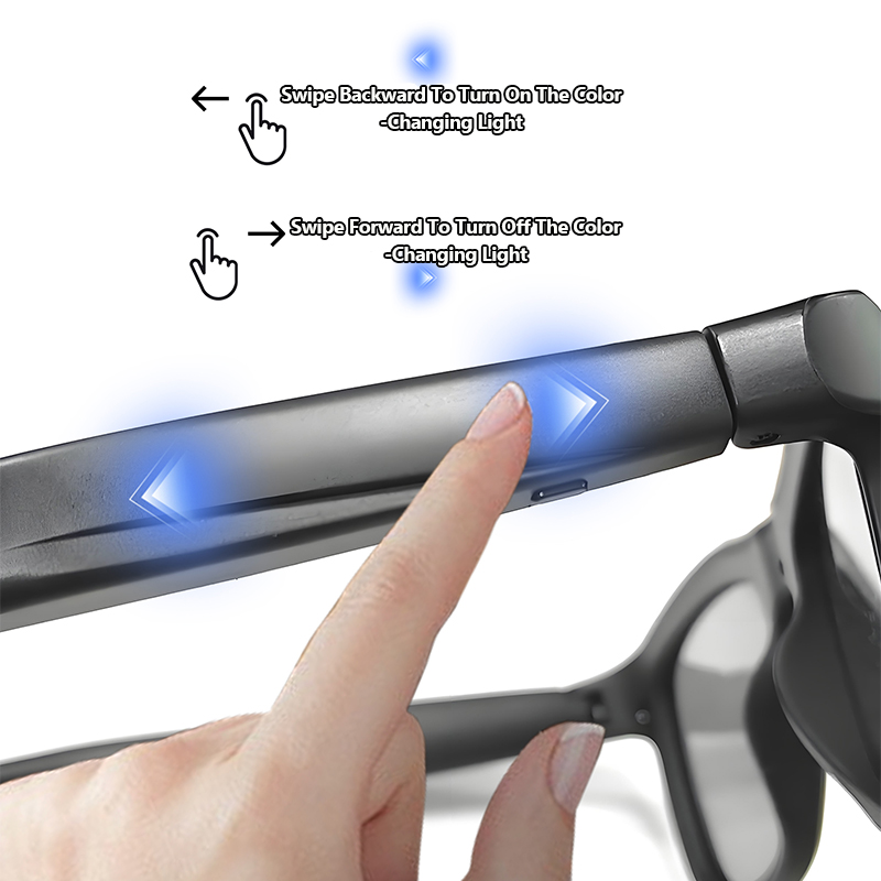 Inteligentne okulary przeciwsł – Smart Audio Glasses Touch Control recenzja i cena