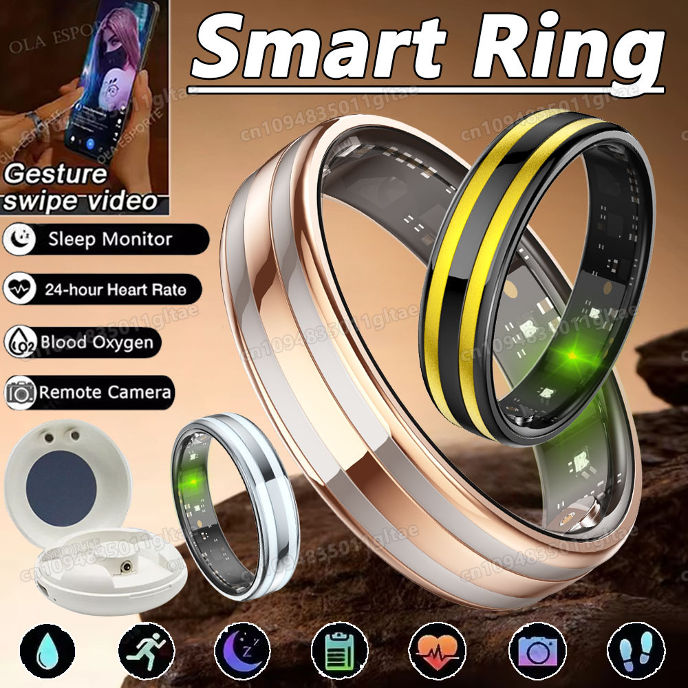Inteligentny pierścień z czujn – Smart Ring Health Tracker Blood Oxygen recenzja i cena