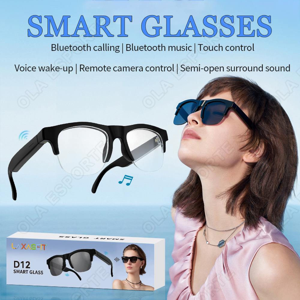 NOWE Okulary Audio Bluetooth I – Smart Sunglasses Open Ear Music Calls recenzja i cena