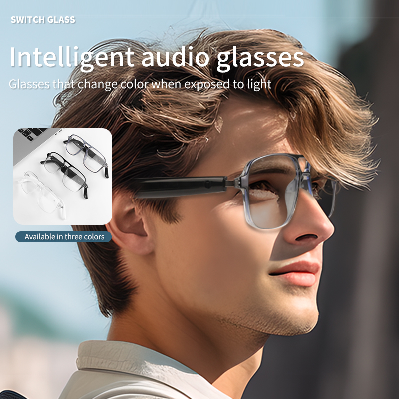Okulary Inteligentne SENBONO B – Photochromic Smart Sunglasses Audio recenzja i cena