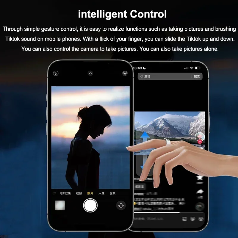 Inteligentny pierścień dla męż – Smart Ring Health Tracker Blood Oxygen recenzja i cena