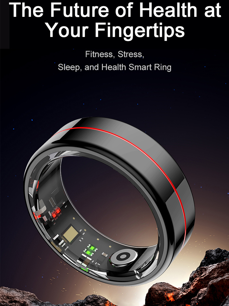 Inteligentny Pierścień R04 Męs – Smart Ring Health Tracker Blood Oxygen recenzja i cena