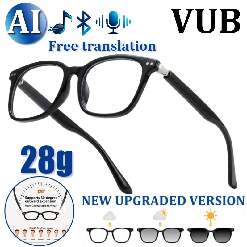 Inteligentne okulary z funkcją – Smart Audio Glasses Touch Control recenzja i cena