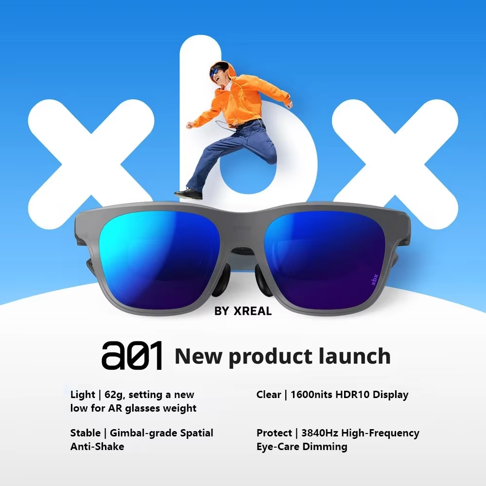 XREAL XBX A01+ – inteligentne  – Ar Smart Glasses Display Micro Oled recenzja i cena