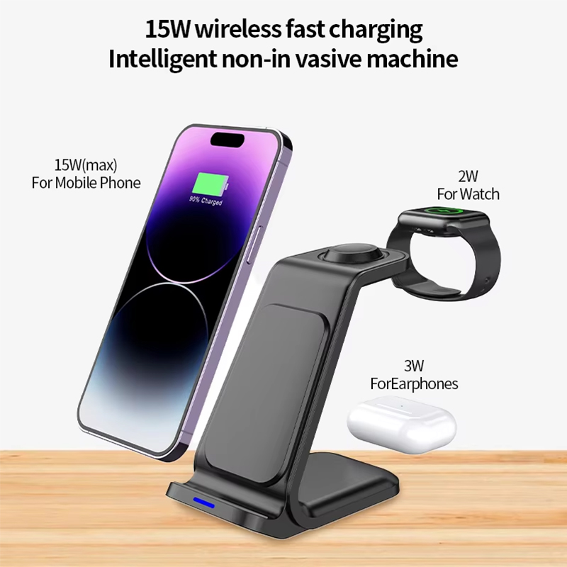 Stacja ładująca 3 w 1 bezprzew – Smart Glasses Magnetic Charging Cable recenzja i cena